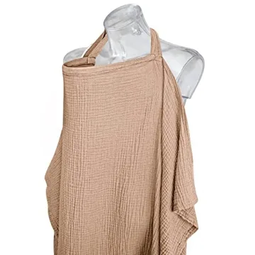 Konssy Muslin Nursing Cover for Comfortable Breastfeeding