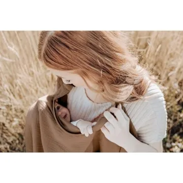 Konssy Muslin Nursing Cover for Comfortable Breastfeeding