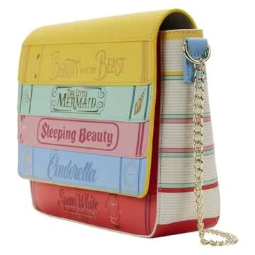 Loungefly Disney Princess Books Classics Cross Body Bag - A Magical Accessory