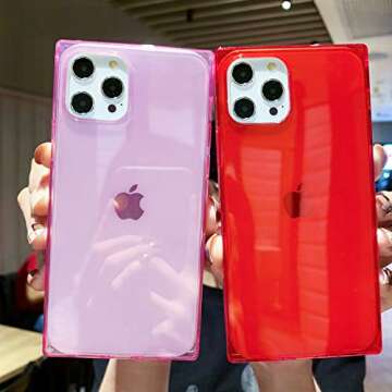 Tzomsze iPhone 12 Pro Max Clear Case - Stylish & Protective