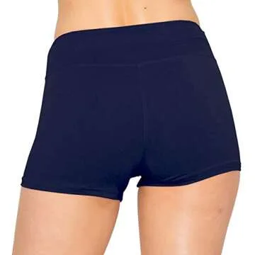 ALWAYS Women Yoga Shorts - Soft Stretch Workout Casual