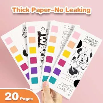 Pocket Mess Free Watercolor Painting Kit for Kids