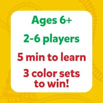 Skillmatics Card Game - Train of Thought, Fun for Family Game Night, Educational Toys, Travel Games for Kids, Teens and Adults, Gifts for Boys and Girls Ages 6, 7, 8, 9 and Up