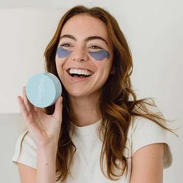 florence by mills Surfing Under the Eyes Hydrating Under Eye Treatment Gel Pads, 30 Count/ 15 Pairs, 15 Pairs