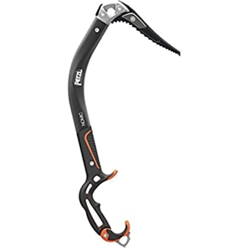 PETZL Unisex_Adult Nomic Ice Axe - Versatile and Durable Ice Tool, Black, UNI