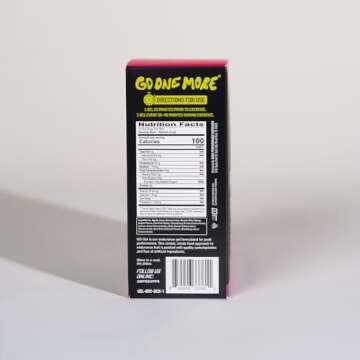 BARE PERFORMANCE NUTRITION, BPN Go Gel Endurance Gel, Vegan + Gluten Free Running Gel with 24g of Carbohydrates & 100 Calories per Gel Pack, 10 Single-Serving Gel Packs, Mixed Berry