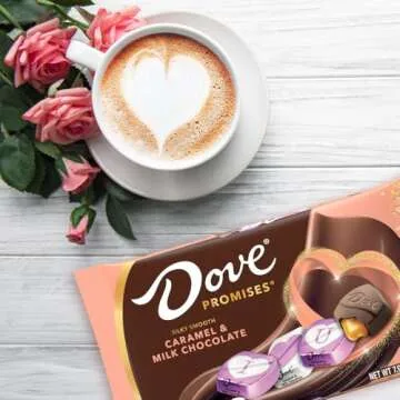 DOVE PROMISES Valentine's Love Notes Caramel Milk Chocolate Candy, 7.94 oz