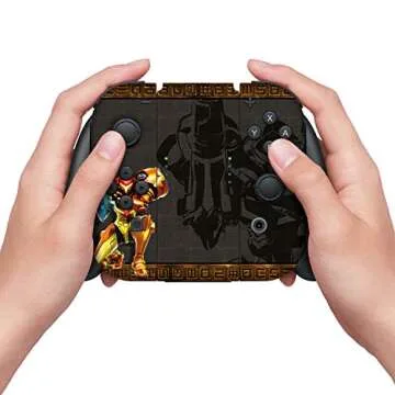Official Nintendo Switch Metroid Skin & Screen Protector Set