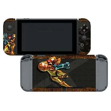 Official Nintendo Switch Metroid Skin & Screen Protector Set