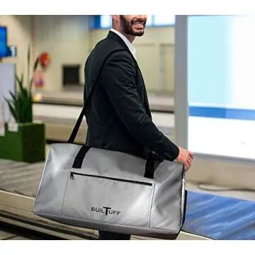 Fireproof and Waterproof Duffel Bag for Valuables - Large Storage