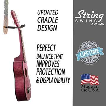 Pineapple Ukulele Wall Mount for Easy Access & Style