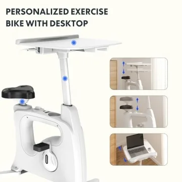 FLEXISPOT 3-IN-1 Desk Bike for Home Fitness