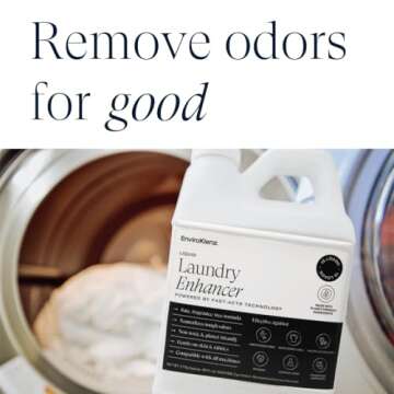EnviroKlenz Laundry Enhancer | Unscented Odor Eliminator for 15 Loads