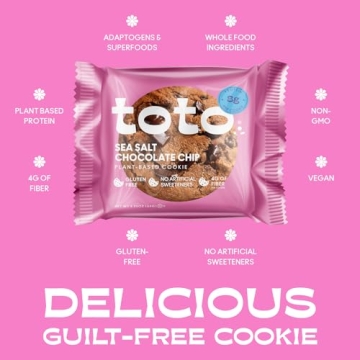 Toto's Sea Salt Vegan Cookies - Gluten-Free Delightful Treats