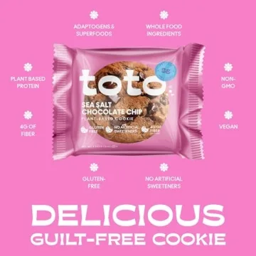 Toto's Sea Salt Vegan Cookies - Gluten-Free Delightful Treats