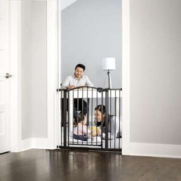Regalo Easy Step Arched Décor Walk Thru Baby Gate