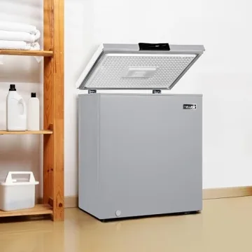 Newair 5 Cu. Ft. Quiet Chest Freezer with Alarm