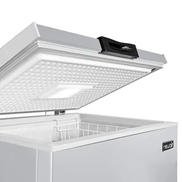 Newair 5 Cu. Ft. Quiet Chest Freezer with Alarm
