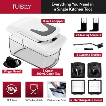 4-in-1 Fullstar Vegetable Chopper & Slicer