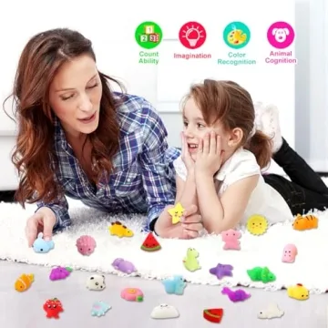 KINGYAO Squishies 24pcs Stress Reliever Toys for Kids
