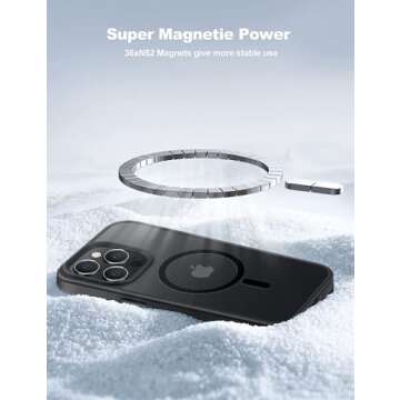 Tigowos iPhone 15 Pro Max Case: Shockproof & Stylish