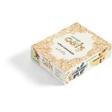 Overnight Oats Bar Apple Cinnamon, 11.7 Ounces, 9 Count(pack of 1)