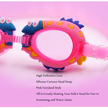 hwojjha Kids Swimming Goggles with Shark Design