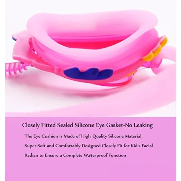 hwojjha Kids Swimming Goggles with Shark Design