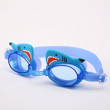 hwojjha Kids Swimming Goggles with Shark Design