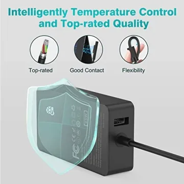 65W Microsoft Surface Pro Charger - Fast Charging Power
