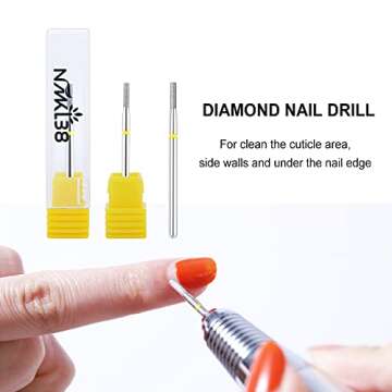 NMKL38 Electric Nail Drill - Precision Nail Care Tool