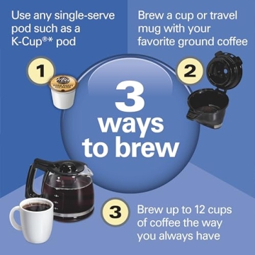 Hamilton Beach FlexBrew Trio Coffee Maker Versatile & Affordable