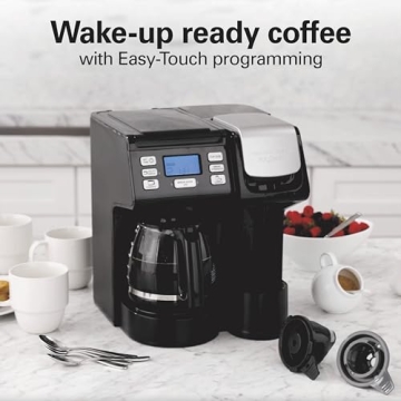 Hamilton Beach FlexBrew Trio Coffee Maker Versatile & Affordable