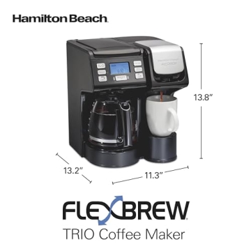Hamilton Beach FlexBrew Trio Coffee Maker Versatile & Affordable