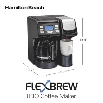 Hamilton Beach FlexBrew Trio Coffee Maker Versatile & Affordable