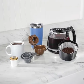 Hamilton Beach FlexBrew Trio Coffee Maker Versatile & Affordable