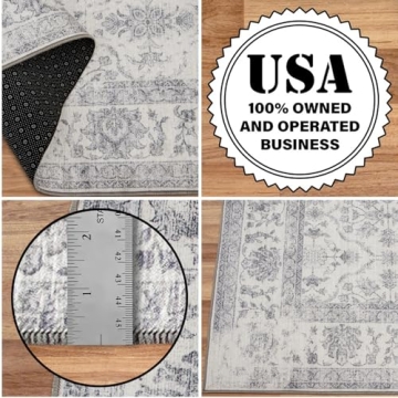 ReaLife Washable Area Rug - Stylish & Eco-Friendly Charm