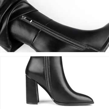 Zzheels Fold Over Knee High Boots for Stylish Comfort