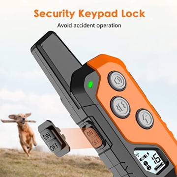 PIOUNS Dog Training Collar with 3 Training Modes, Waterproof