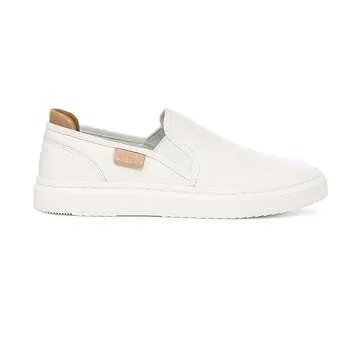 UGG Women's Alameda White Slip On Sneakers - Comfortable Style