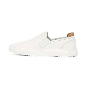 UGG Women's Alameda White Slip On Sneakers - Comfortable Style