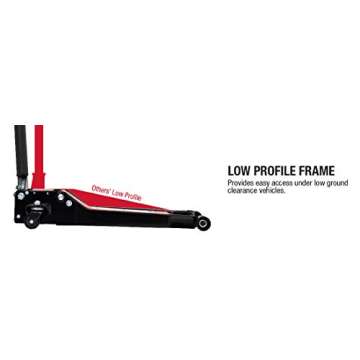 SUNEX TOOLS 6602LP 2 Ton Low Rider Steel Service Jack