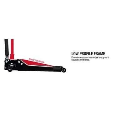 SUNEX TOOLS 6602LP 2 Ton Low Rider Steel Service Jack