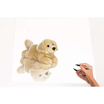 Q-BICS Kids Safe Acrylic Real Mirror Non-Glass + AR Coating 15”-inch x 23.5'' inch x 3 mm Peel Off Protective Cover Sheet Round Corners No Worries of Braking Glass