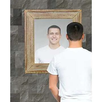 Q-BICS Kids Acrylic Mirror - Non-Glass, Safe & Clear Reflection