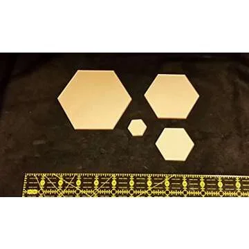 Itajime Shibori Templates - 44 Piece Set - Square, Circle, Hexagon, and Twinkle