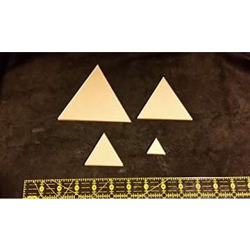 Itajime Shibori Templates - 44 Piece Set - Square, Circle, Hexagon, and Twinkle