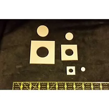 Itajime Shibori Templates - 44 Piece Set - Square, Circle, Hexagon, and Twinkle