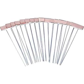 15 Reusable Copper Garden Labels with Marker for Plants