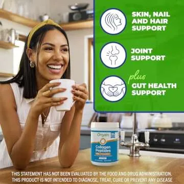 Orgain Collagen Peptides Powder with Probiotics 1lb